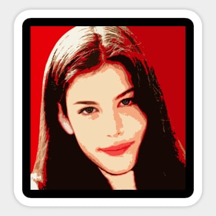 liv tyler Sticker